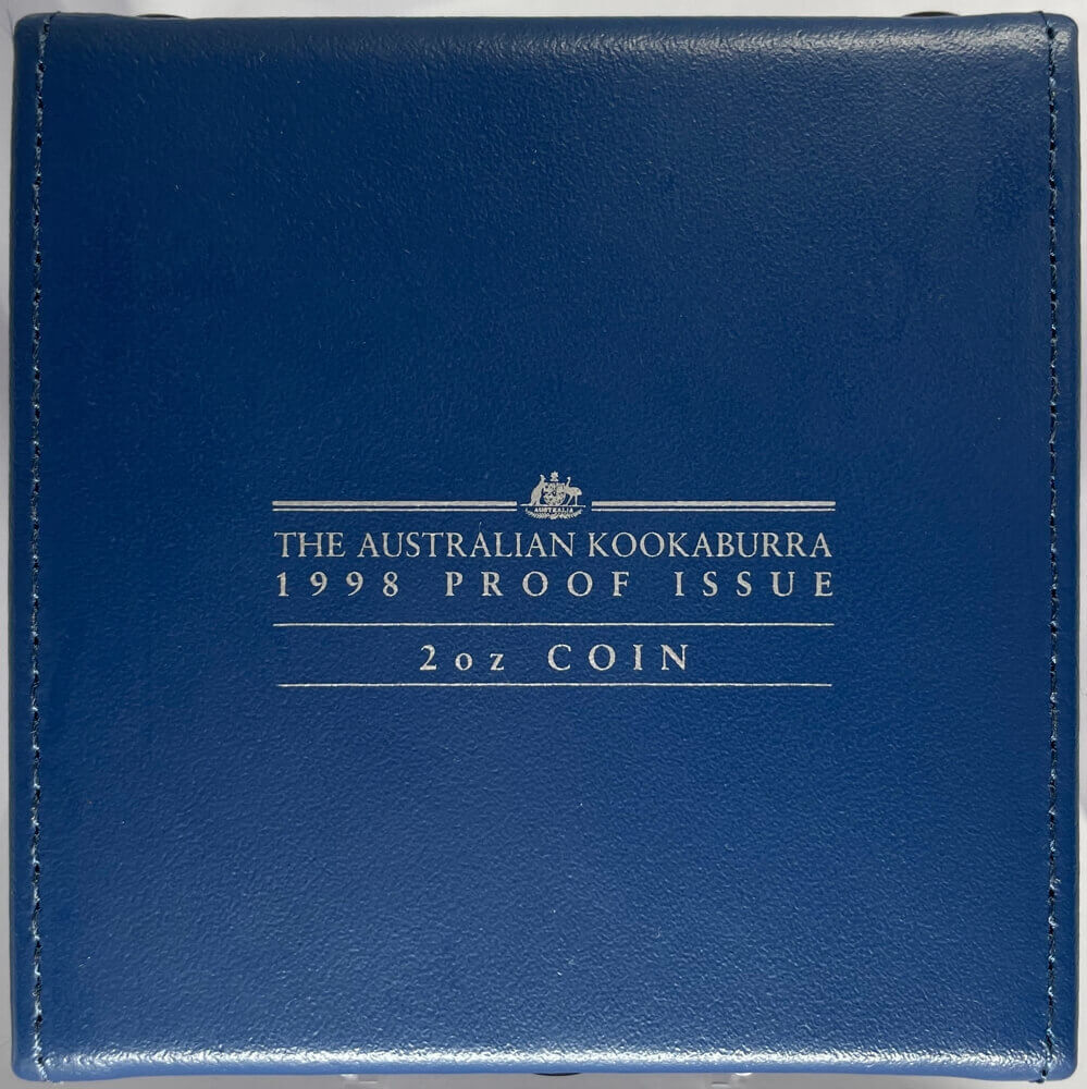 1998 Silver Two Ounce Proof Coin Kookaburra product image