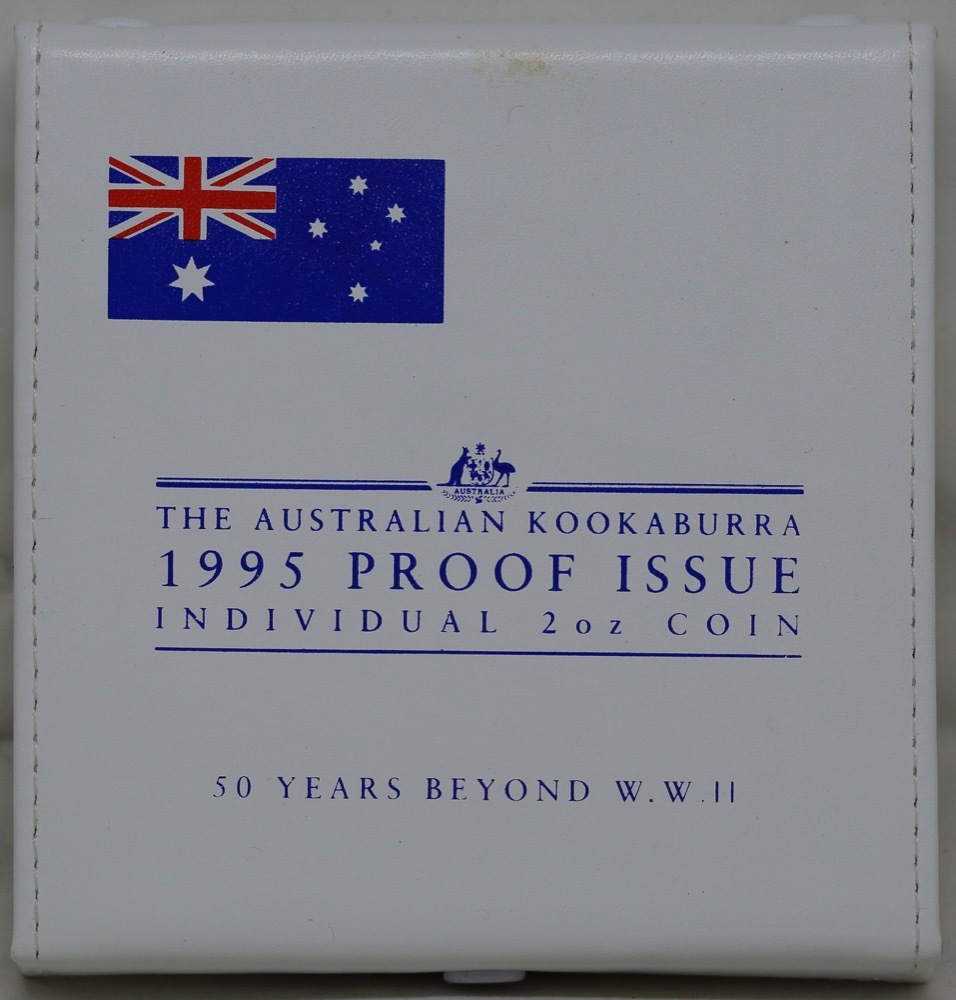 1995 Silver Two Ounce Proof Privy Mark WWII product image