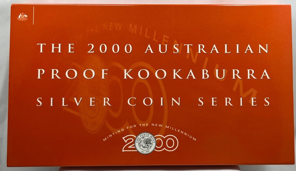 2000 Silver Three Coin Kookaburra Set product image