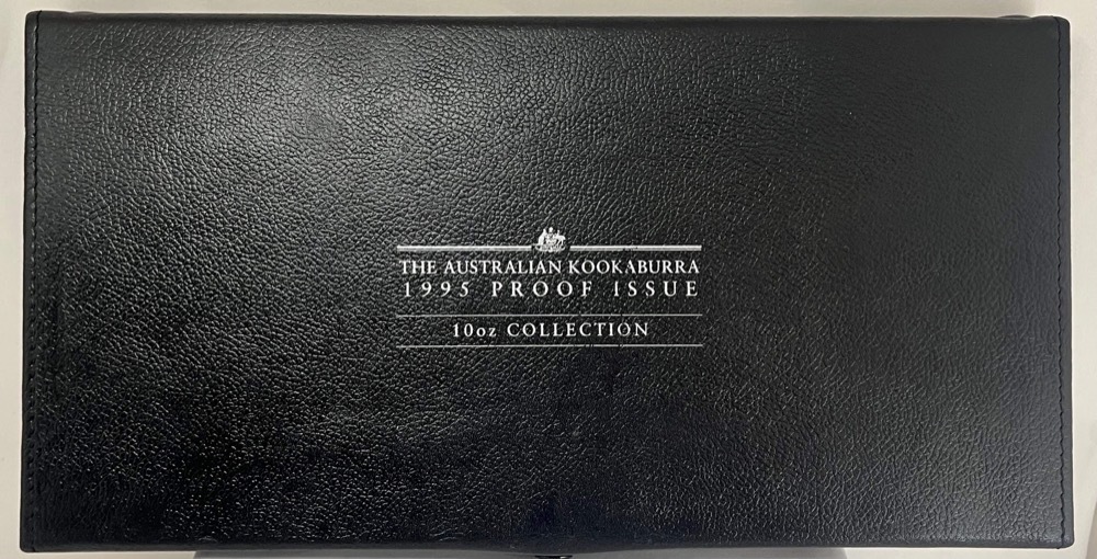 1995 Silver Three Coin Kookaburra Set (10oz 2oz 1oz) product image