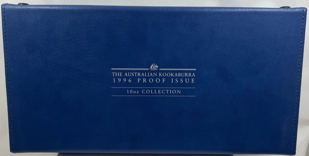 1996 Silver Three Coin Kookaburra Set (10oz 2oz 1oz) product image
