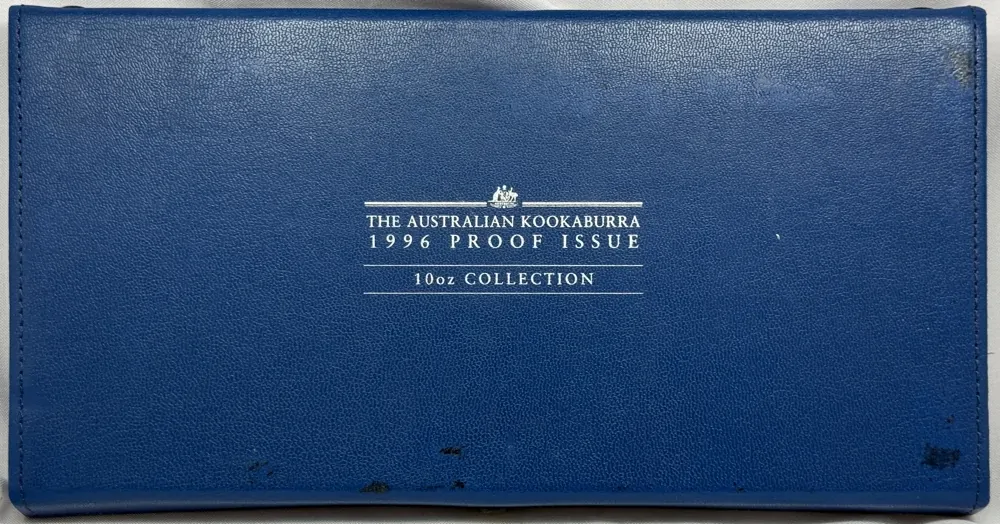 1996 Silver Three Coin Kookaburra Set (10oz 2oz 1oz) product image
