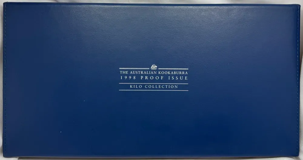 1998 Silver Proof Four Coin Set (1kg 10oz 2oz 1oz) Kookaburra product image