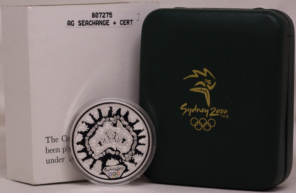 2000 Silver One Ounce Olympic Coin A Sea Change (I) product image