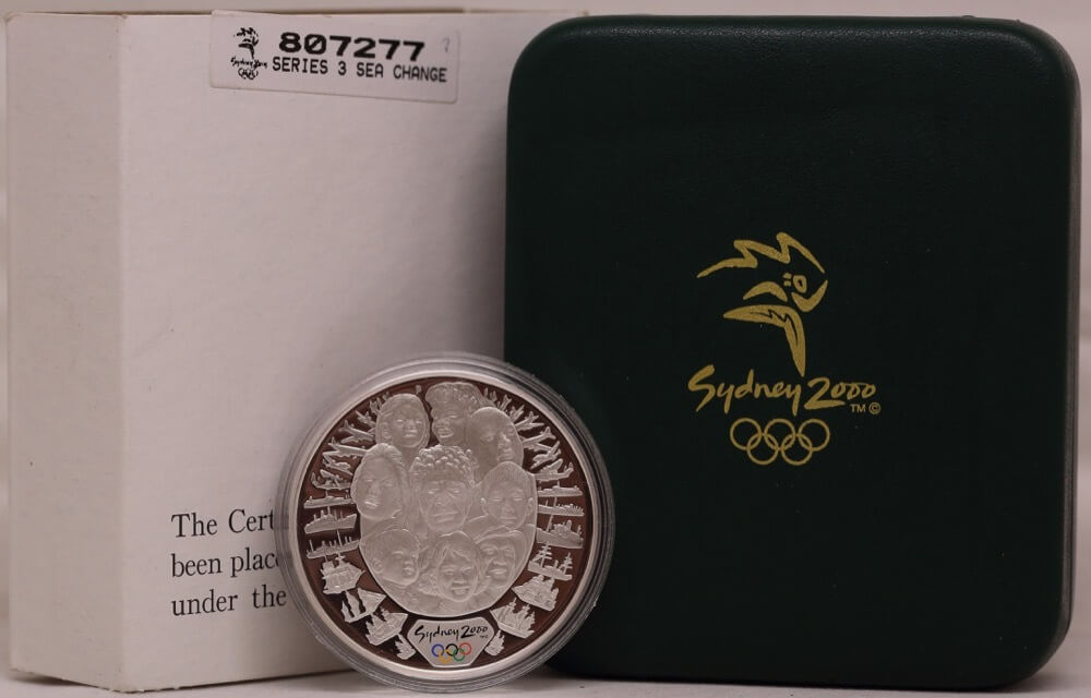 2000 Silver Olympic Proof Coin A Sea Change (II) product image