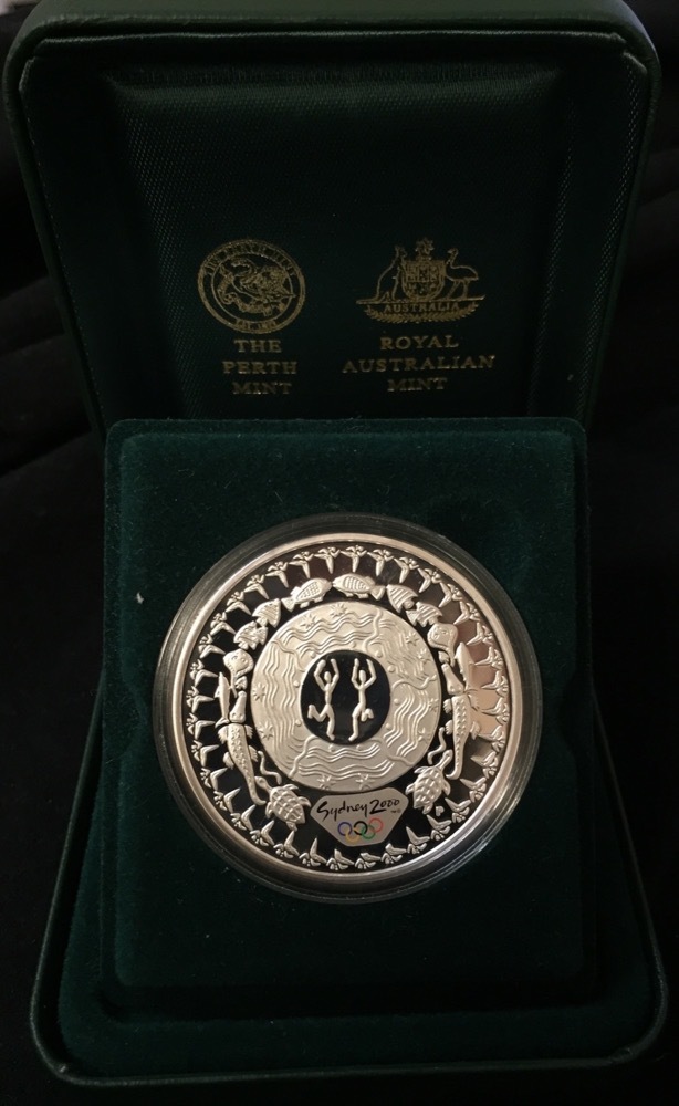 2000 Silver Olympic Proof Coin Festival of the Dreaming product image