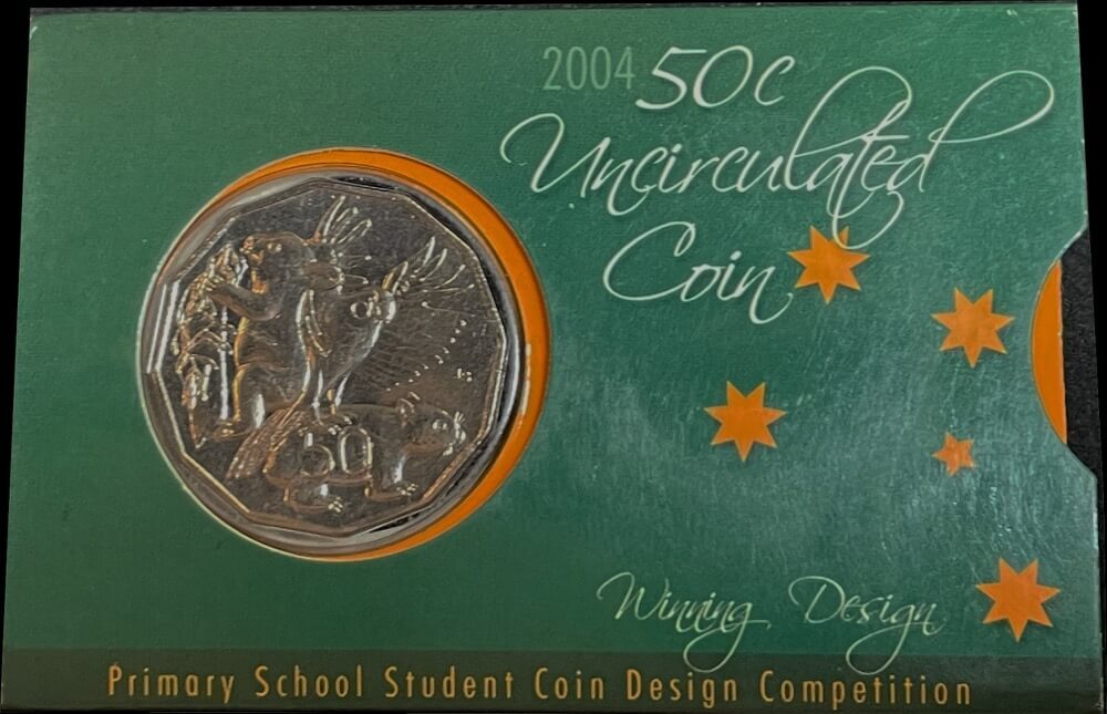 2004 Carded 50 Cent Unc Student Design Wombat product image