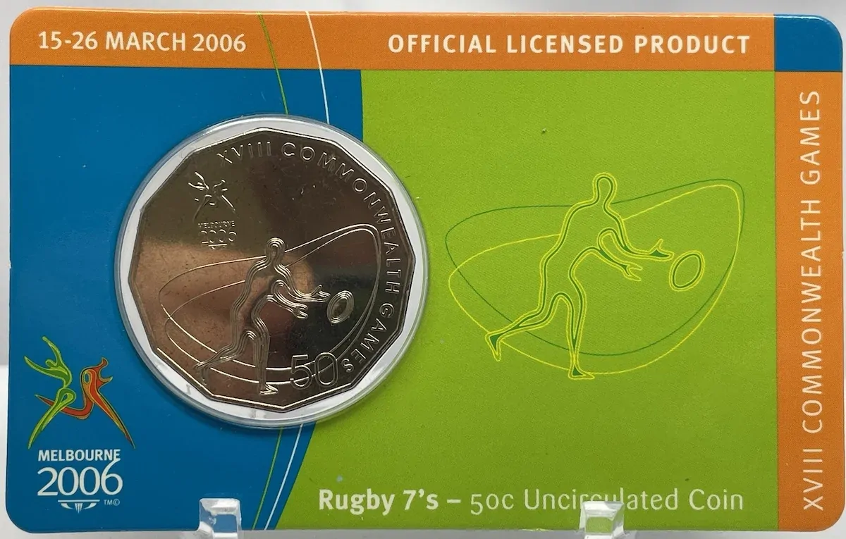 2006 50 Cent Unc Melbourne Commonwealth Games - Rugby Sevens product image