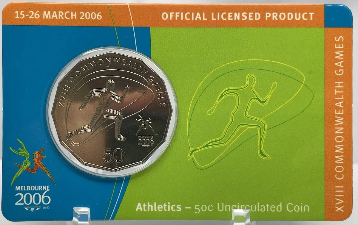 2006 50 Cent Unc Melbourne Commonwealth Games - Athletics product image