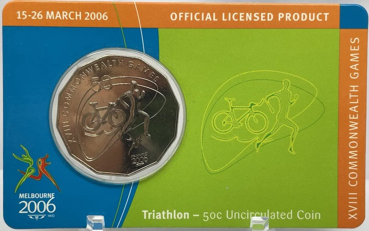 2006 50 Cent Unc Melbourne Commonwealth Games - Triathlon product image
