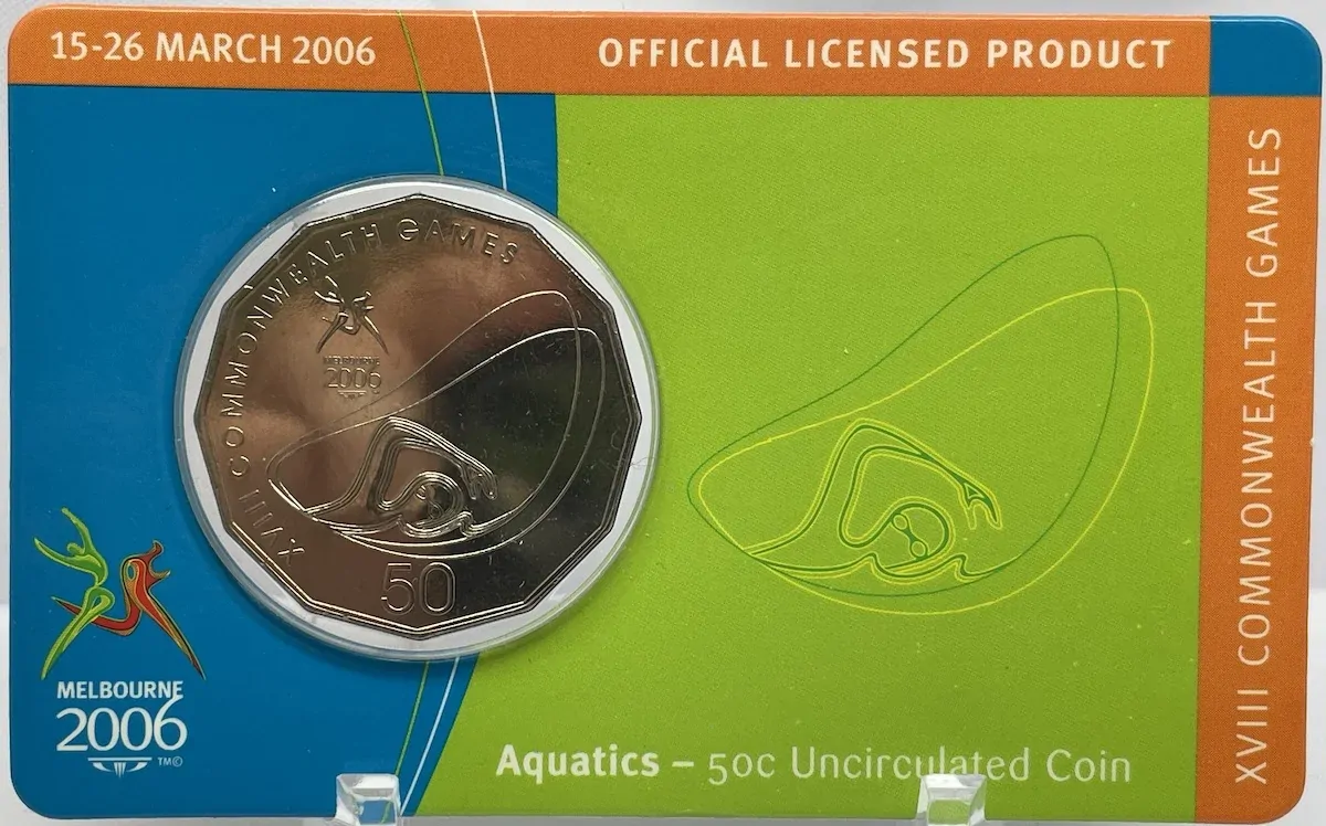 2006 50 Cent Unc Melbourne Commonwealth Games - Aquatics product image