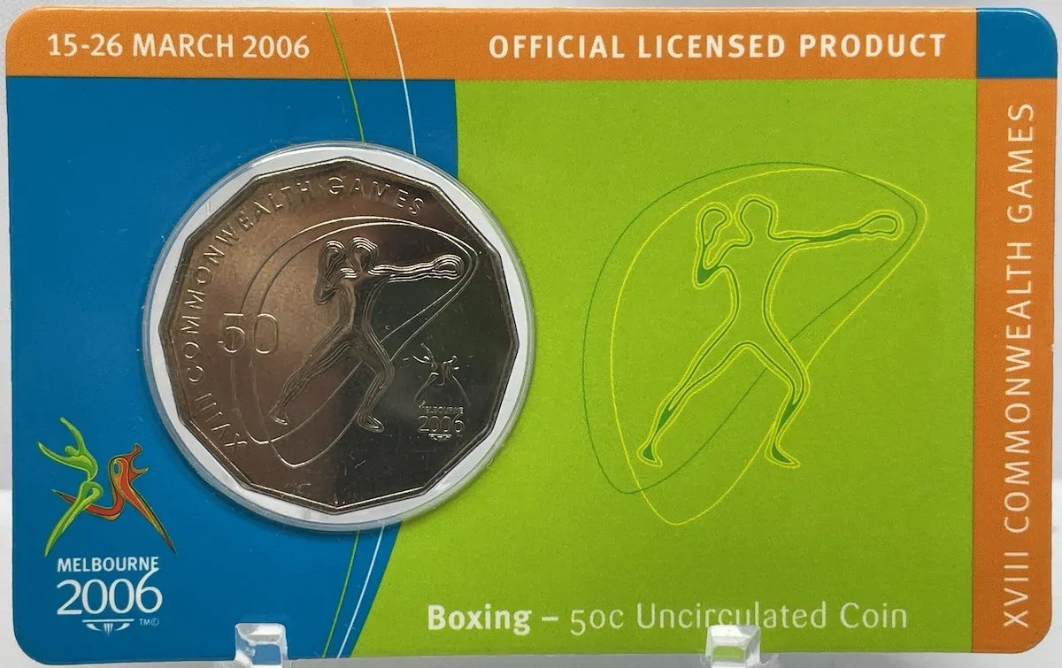 2006 50 Cent Unc Melbourne Commonwealth Games - Boxing product image