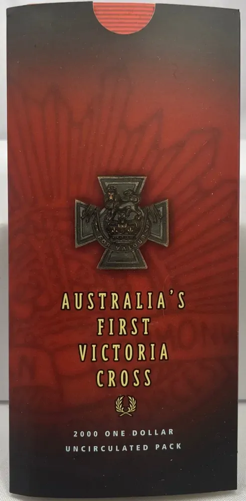2000 1 Dollar Coin Victoria Cross in Folder product image