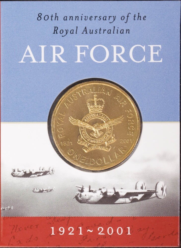 2001 One Dollar Unc Royal Australian Air Force (RAAF) product image