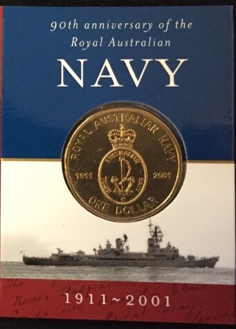 2001 One Dollar Unc Navy product image