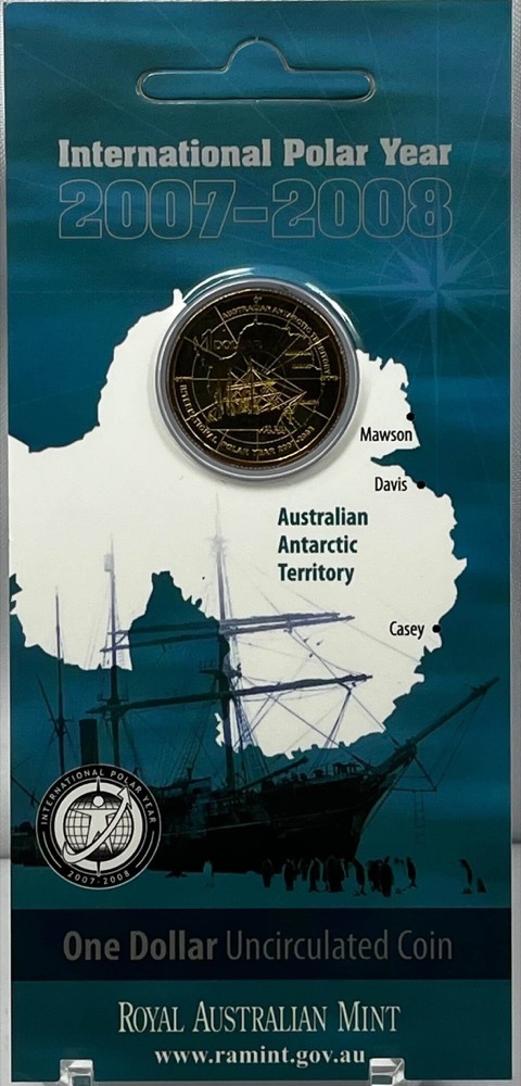 2007 One Dollar Unc Polar Year product image