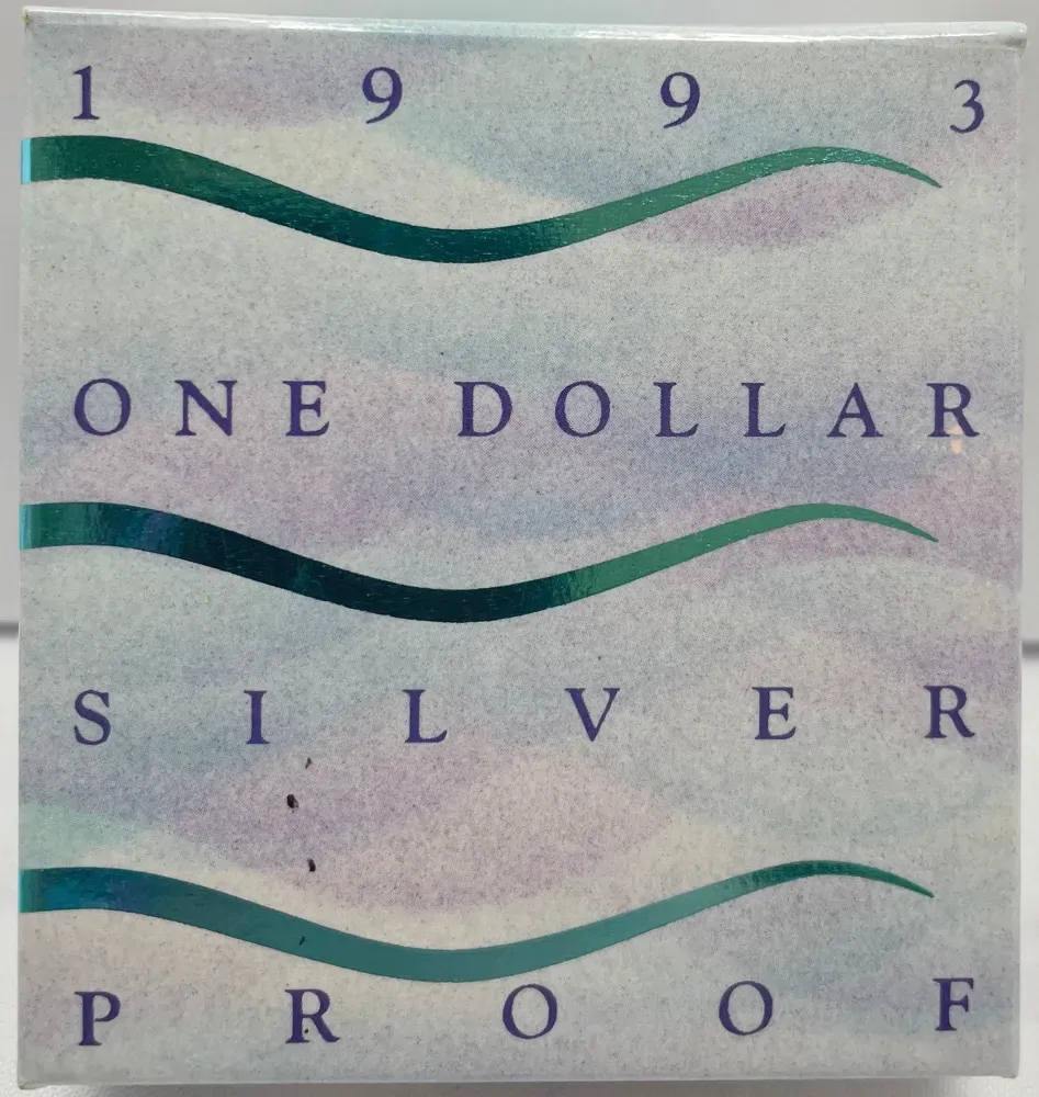 1993 $1 Silver Proof Coin Landcare product image