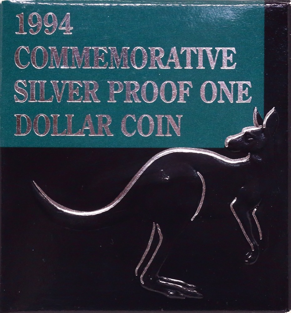 1994 One Dollar Silver Proof Coin - Decade Of The Dollar product image