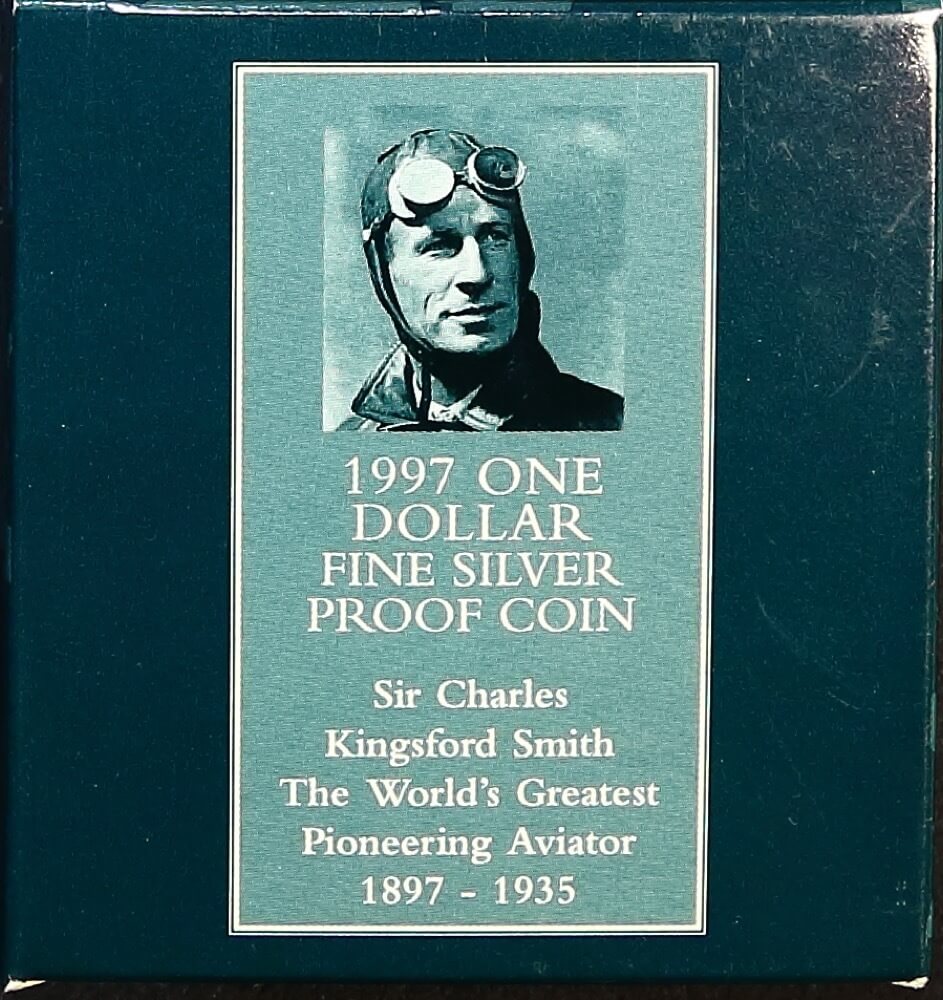 1997 One Dollar Silver Proof Kingsford Smith product image
