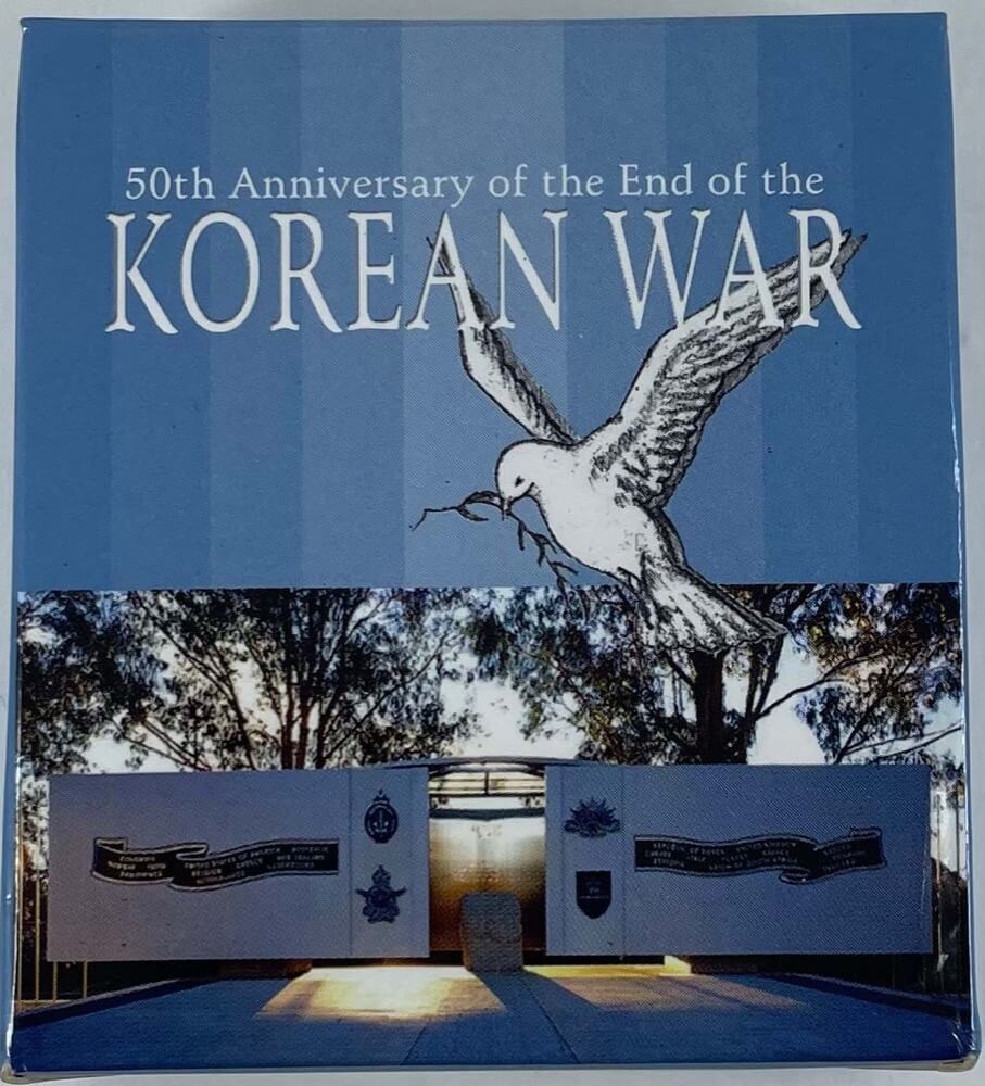 2003 One Dollar Silver Proof Coin Korean War product image