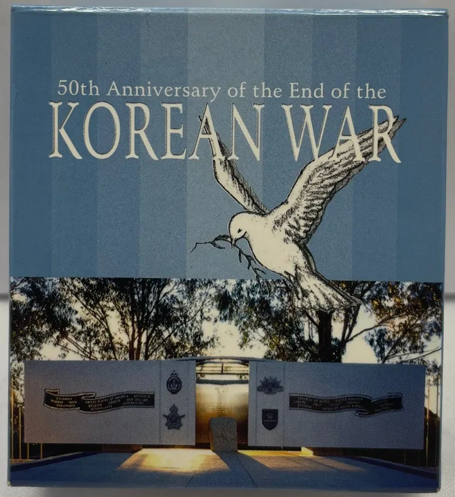 2003 1 Dollar Silver Proof Coin Korean War product image