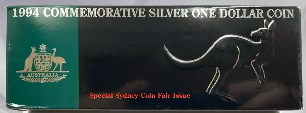 1994 One Dollar Silver Proof Coin Fair Decade Of The Dollar product image