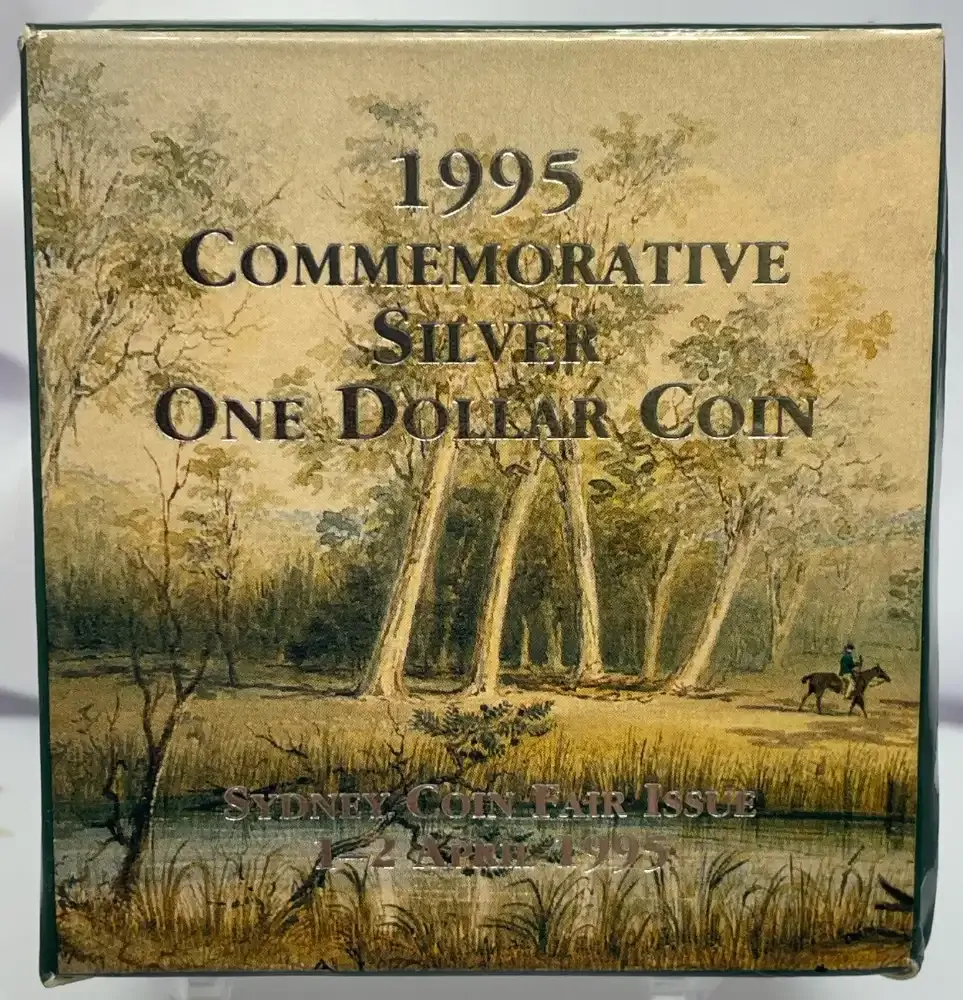 1995 One Dollar Silver Proof (Coin Fair) Waltzing Matilda product image