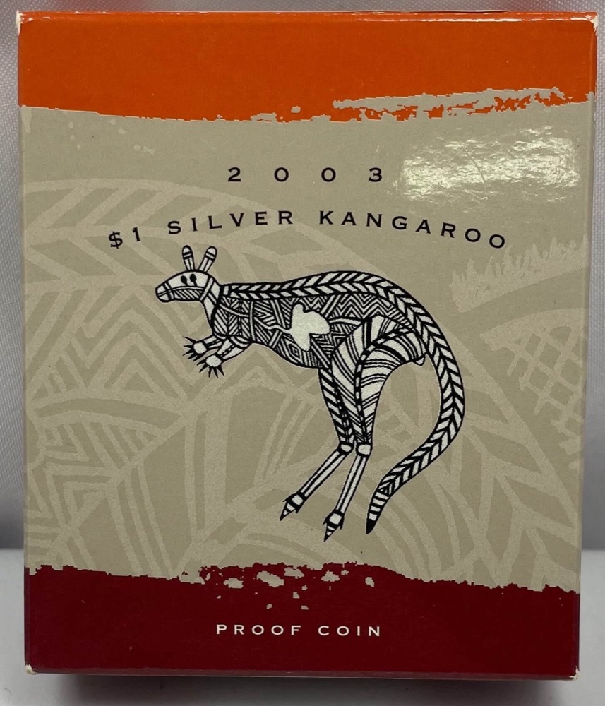 2003 One Dollar Silver Kangaroo Proof  Jirrah-Watty product image