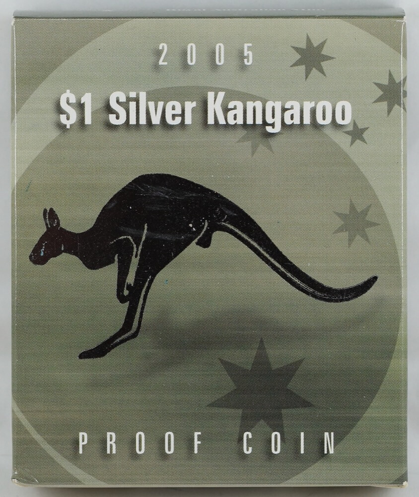 2005 One Dollar Silver Kangaroo Proof Spirit of Australia product image