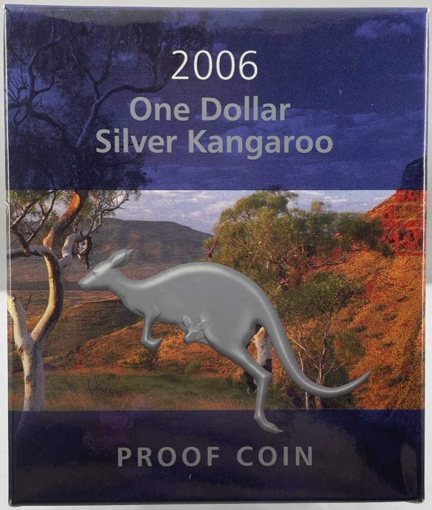 2006 One Dollar Silver Kangaroo Proof Spirit of Australia product image