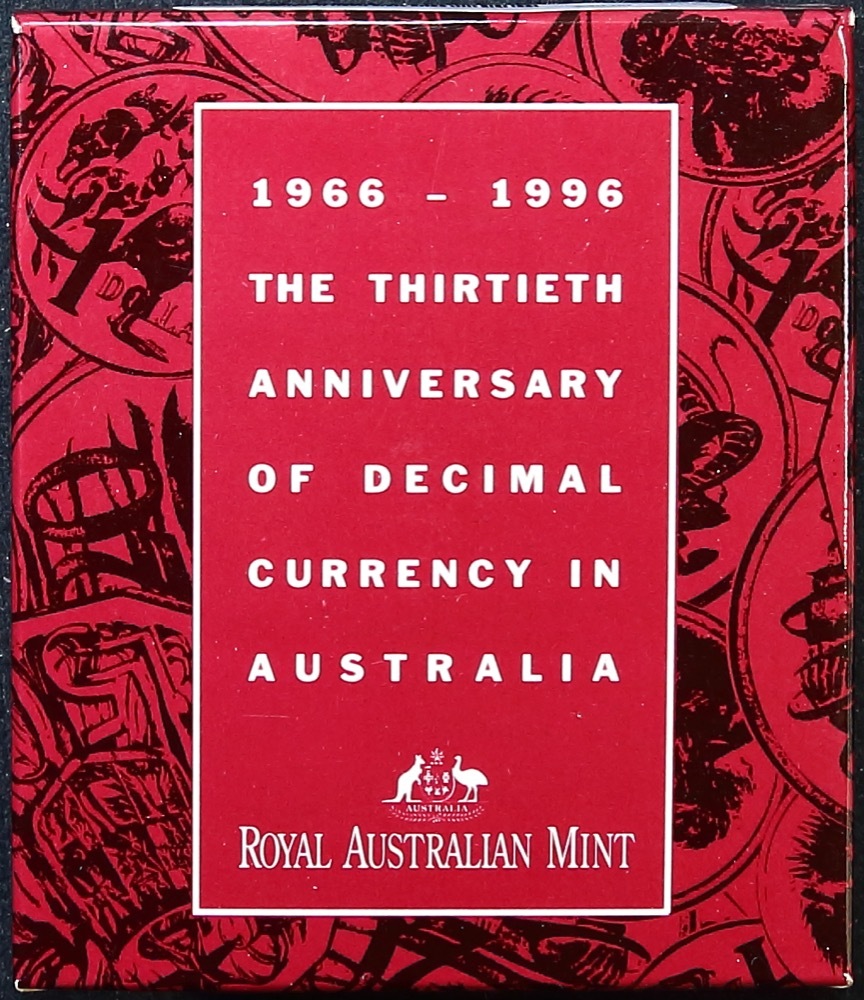 1996 One Dollar Proof Ballot Issue 30th Anniversary Of Decimal Currency product image