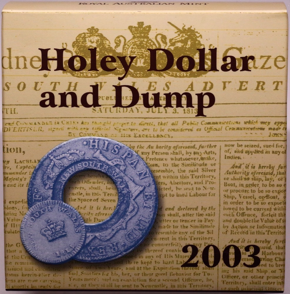 2003 One Dollar Proof Ballot Issue Holey Dollar product image