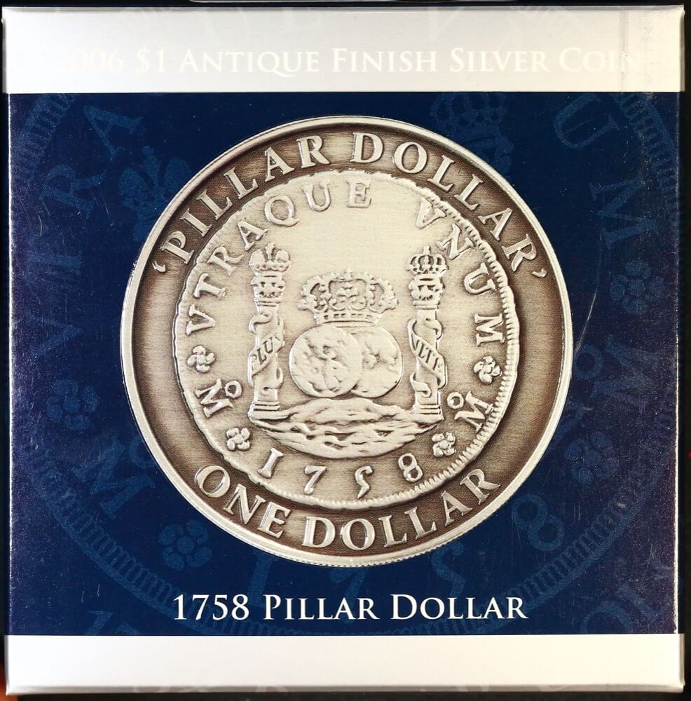 2006 One Dollar Proof Coin Ballot Issue Pillar Dollar product image