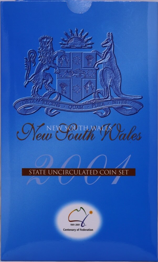 2001 Federation Three Coin Uncirculated Set New South Wales product image