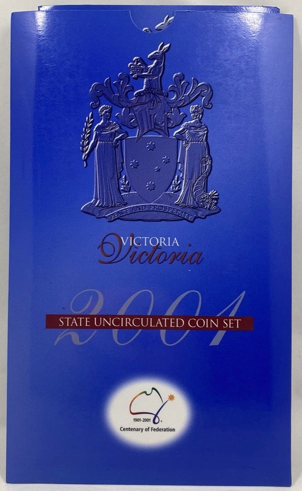 Australia 2001 Federation Three Coin Uncirculated Set Victoria product image
