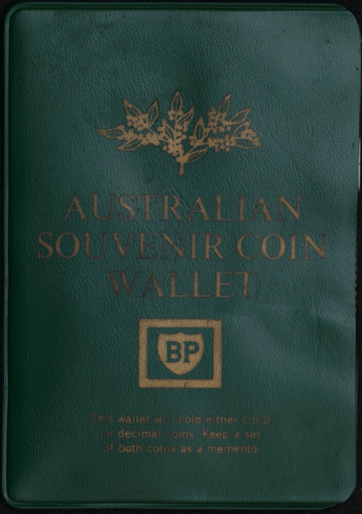 1966 Australian Coin Wallet by BP - Decimal Coins product image