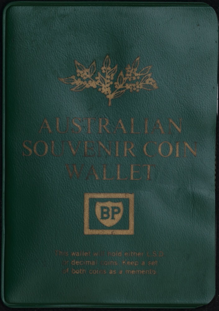 1966 Australian Coin Wallet by BP - Decimal Coins product image
