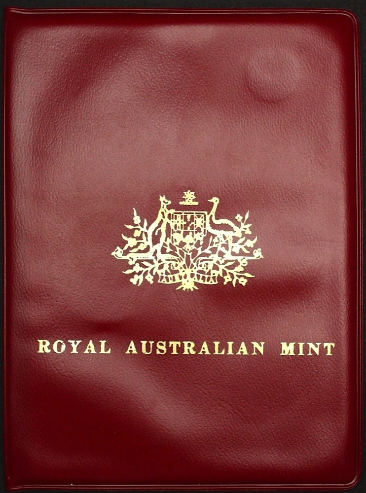 Australia 1969 Uncirculated Mint Coin Set Red Wallet product image