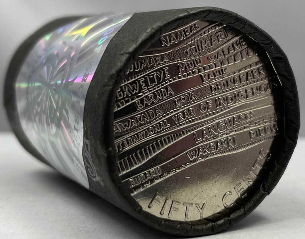 2019 50 Cent Cotton & Co Roll of 20 Coins - Indigenous Languages product image