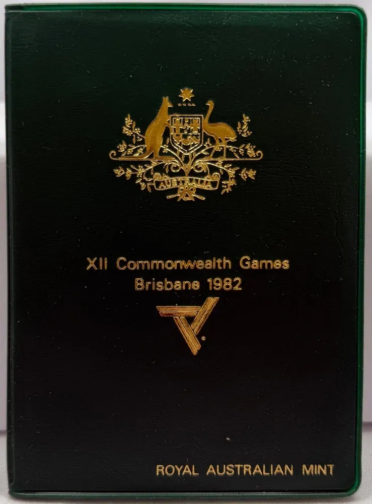 Australia 1982 Uncirculated Mint Coin Set Commonwealth Games product image