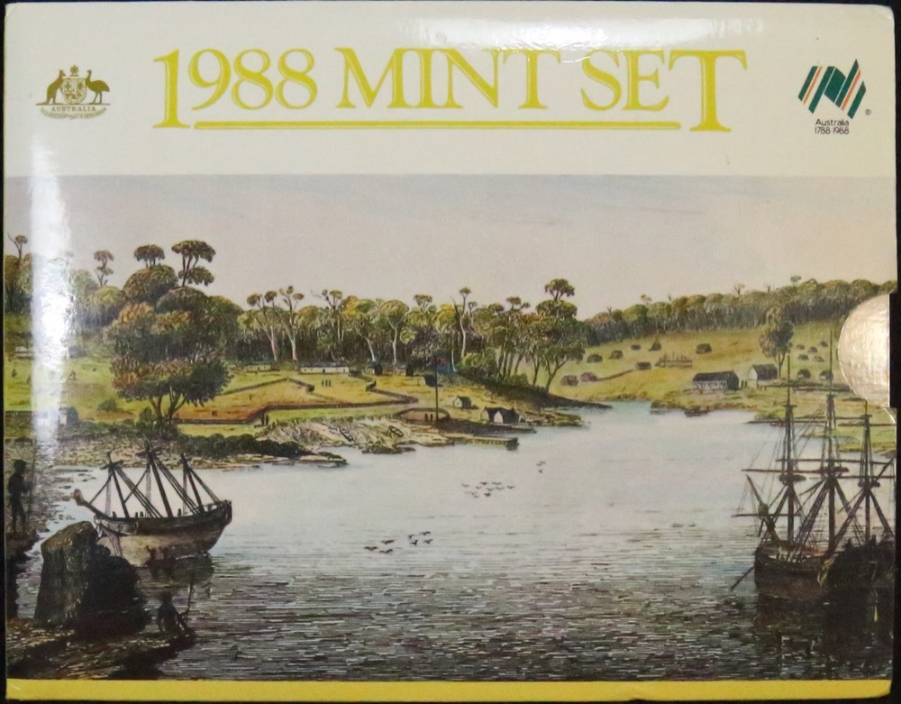 Australia 1988 Uncirculated Mint Coin Set Bicentennial product image