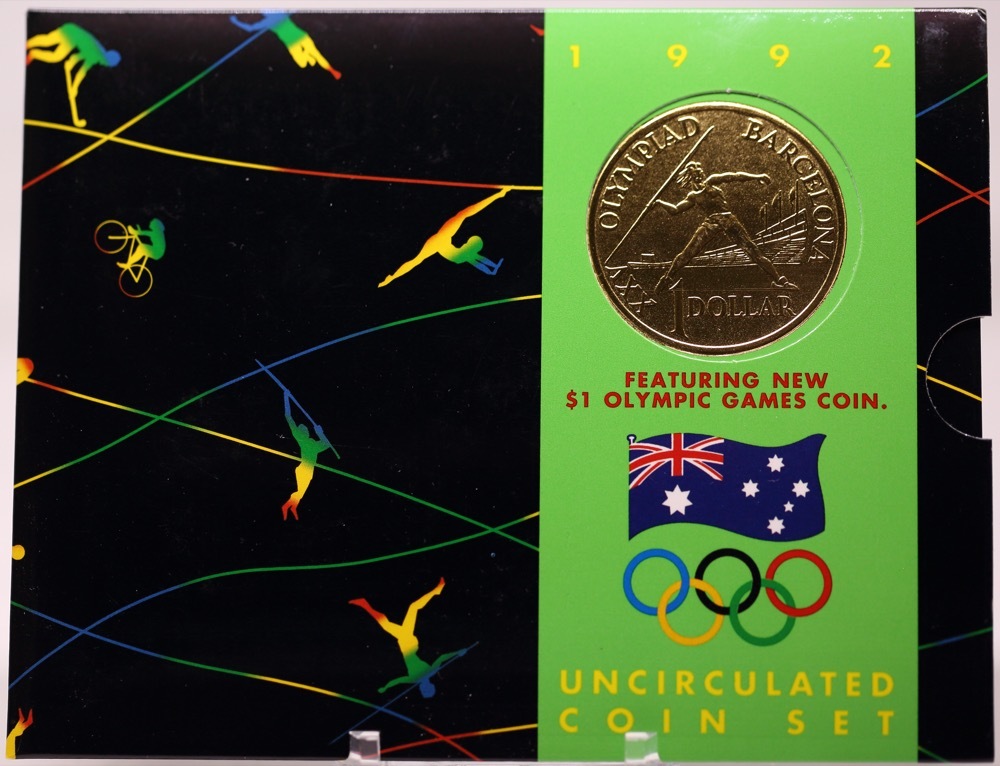 Australia 1992 Uncirculated Mint Coin Set Barcelona product image