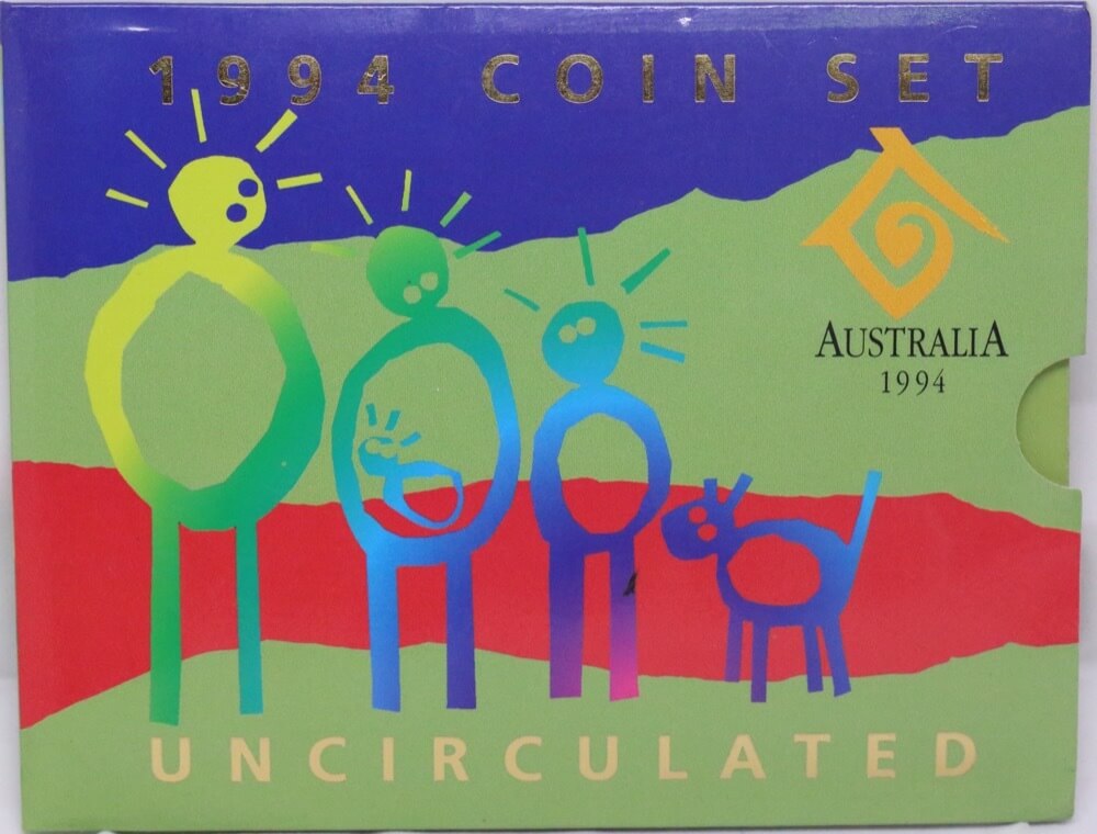 Australia 1994 Uncirculated Mint Coin Set Year Of The Family product image