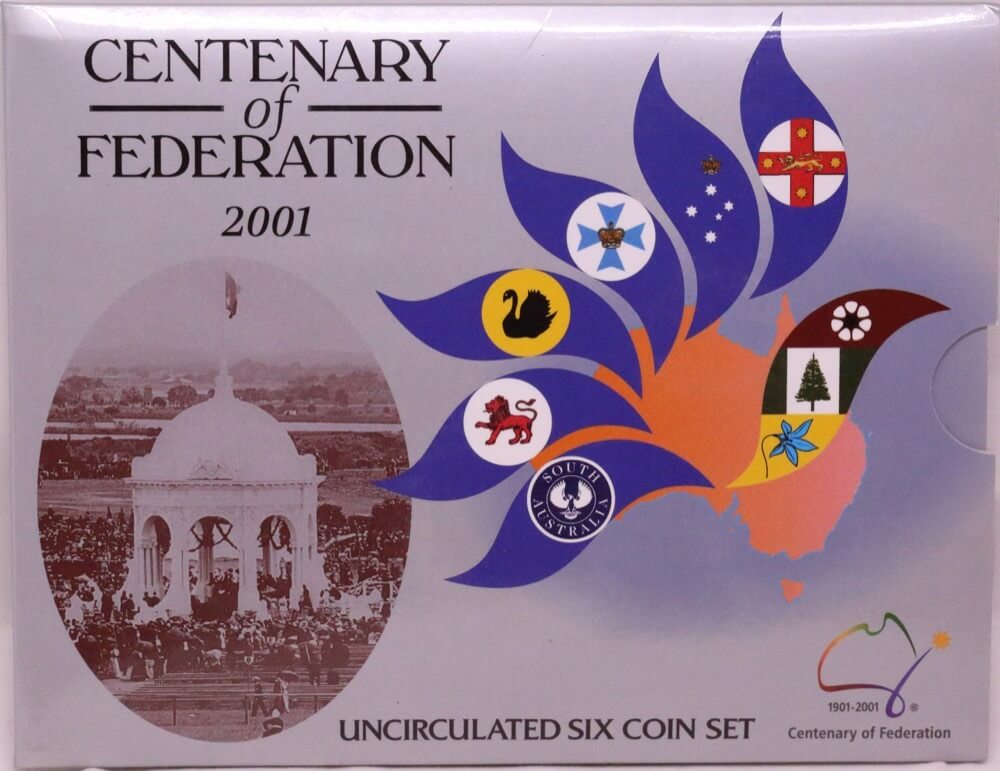 Australia 2001 Uncirculated Mint Coin Set - Centenary of Federation product image