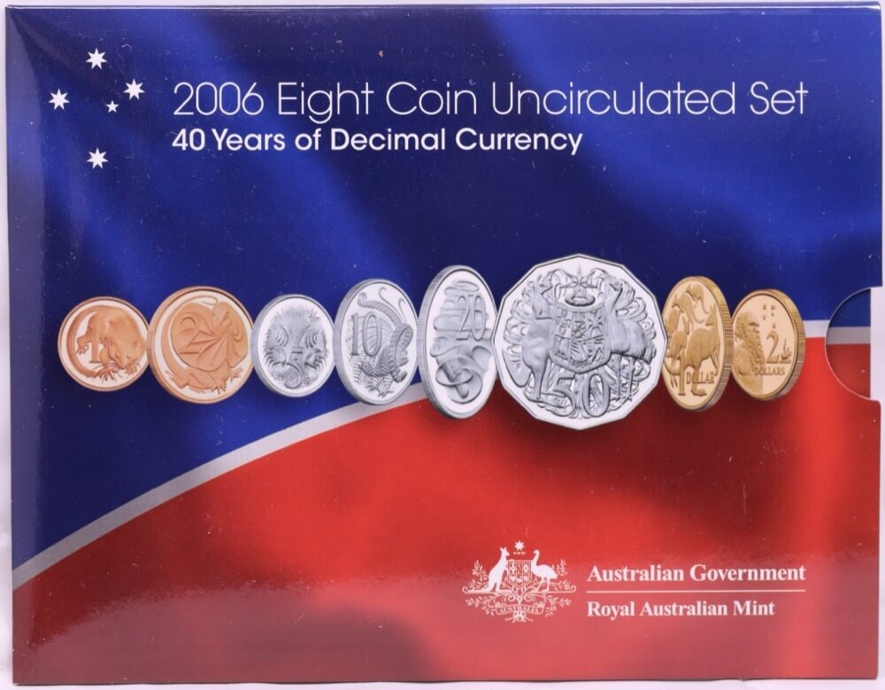 Australia 2006 Uncirculated Mint Coin Set product image