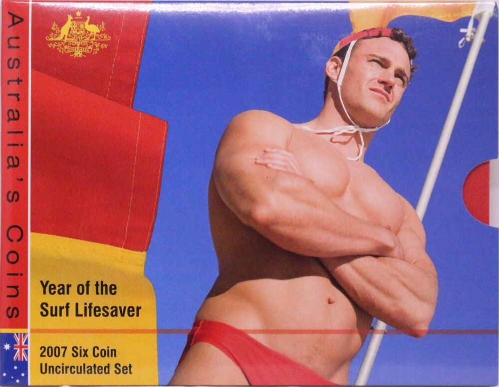 Australia 2007 Uncirculated Mint Coin Set Year of the Lifesaver product image