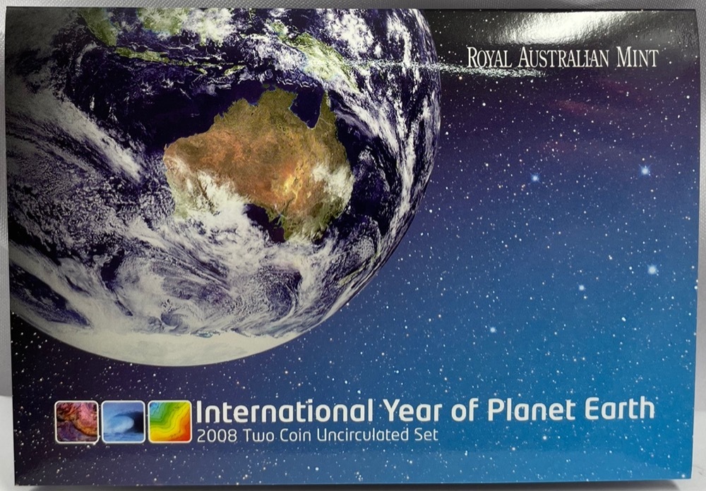 Australia 2008 Two Coin Uncirculated Mint Set Year of the Planet product image