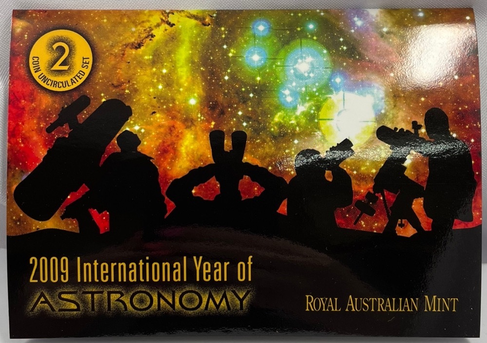 Australia 2009 Two Coin Mint Set Astronomy product image