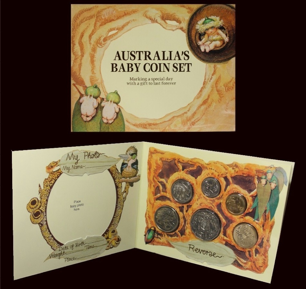 Australia 1993 Baby Uncirculated Mint Coin Set Landcare (Type 2 Packaging) product image