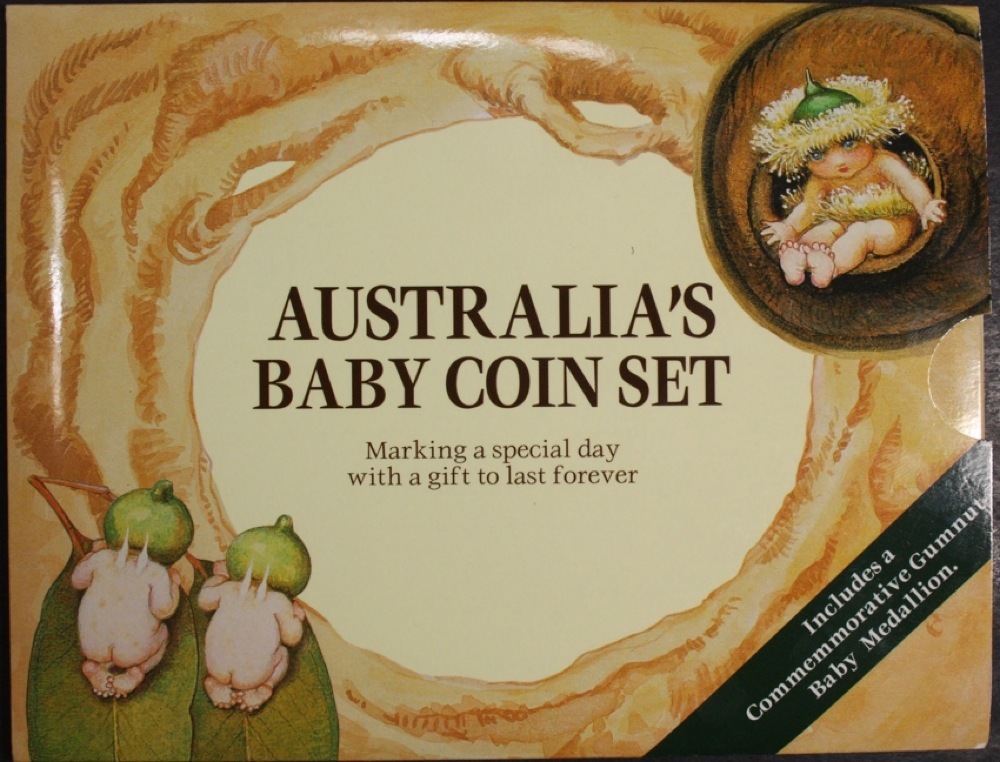 Australia 1996 Baby Uncirculated Mint Coin Set Henry Parkes (Type 1 Packaging) product image